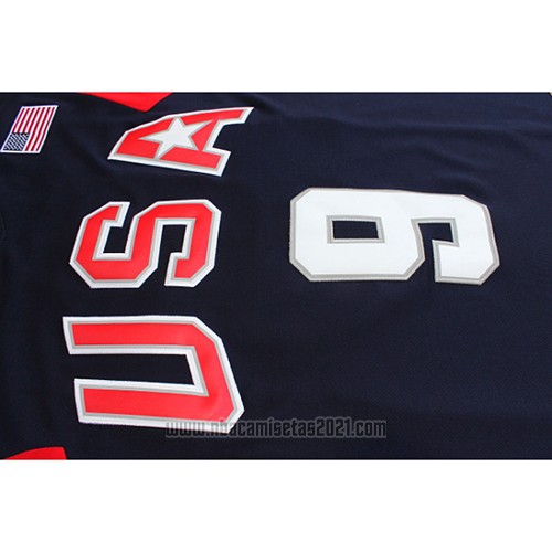 Camiseta USA 2008 Wade #9 Azul